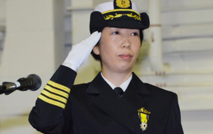 Nhật Bản lần đầu có nữ chỉ huy hạm đội có tàu chiến lớn nhất nước