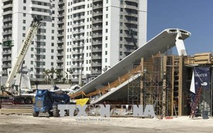 Vụ sập cầu ở Florida: Ít nhất 4 người thiệt mạng