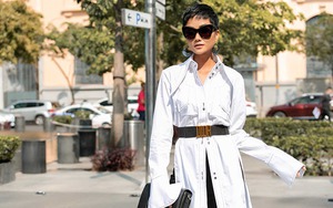 Chùm ảnh: Hoa hậu H’Hen Niê ‘thả thính’ fan bằng street style lạ mắt