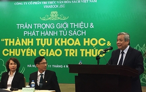 Phát hành tủ sách ‘Thành tựu khoa học và Chuyển giao tri thức’