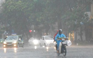 Đêm 30/5, vùng núi Bắc bộ mưa lớn, Tây Nguyên và Nam bộ mưa dông diện rộng