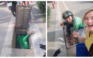 'Nóng' chuyện tài xế chui cống tìm thẻ giúp du khách Anh: Lý do yêu con người Việt Nam