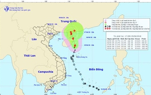 Tin mới nhất: Bão số 2 di chuyển theo hướng Bắc, vùng tâm bão gió giật cấp 11