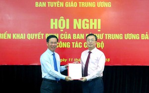 Đồng chí Bùi Trường Giang được bổ nhiệm làm Phó Trưởng ban Tuyên giáo Trung ương