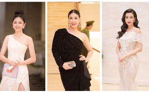 Dàn sao lộng lẫy trên thảm đỏ đêm Chung khảo Hoa hậu Việt Nam 2018