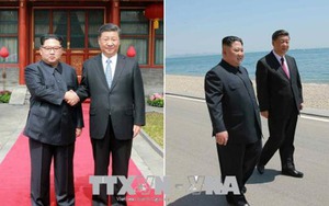 Nhà lãnh đạo Triều Tiên Kim Jong-un hội đàm với Chủ tịch Trung Quốc Tập Cận Bình