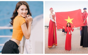 World Cup 2018: Người đẹp ảnh Ngọc Nữ 'chơi trội' tới Nga cổ vũ đội tuyển Anh