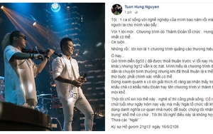 Tuấn Hưng bức xúc vì bị ‘lừa’ hát show áo cưới cát-sê thấp?