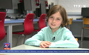 Thần đồng 8 tuổi được Bỉ tuyển thẳng vào đại học