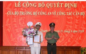 Công bố quyết định bổ nhiệm Giám đốc Công an tỉnh Thanh Hóa