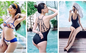 Lê Âu Ngân Anh khoe số đo ba vòng mới hoàn hảo