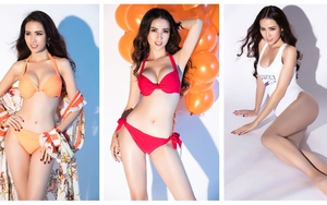 Phan Thị Mơ khoe body rực lửa trước chung kết Hoa hậu Đại sứ Du lịch thế giới 2018