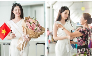 Hoa khôi Thúy Vi mang 145kg hành lý lên đường thi Hoa hậu châu Á Thái Bình Dương