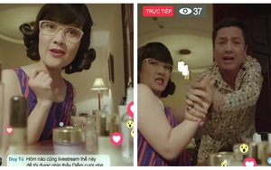 Xem 'Yêu thì ghét thôi' tập 3: NSƯT Chí Trung ghen vì Vân Dung livetream được đàn ông tán tỉnh