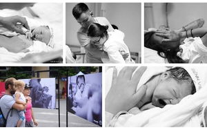 Xúc động trước những khoảnh khắc 'vượt cạn' quá chân thực