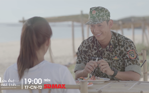 VIDEO 'Hậu duệ mặt trời' tập 13-18: Hoài Phương lao xe xuống vực, siêu bão ập tới đảo Hải Phong