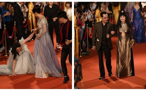 Thảm đỏ khai mạc HANIFF: Nhật Kim Anh vấp ngã, 'Người phán xử' sánh đôi 'Em bé Hà Nội'