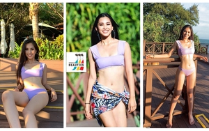 Trần Tiểu Vy diện bikini tự tin khoe body nóng bỏng tại Miss World 2018
