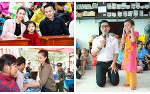 Ca sĩ Mỹ Tâm, Hoa hậu Tiểu Vy, MC Nguyên Khang nhiệt tình làm thiện nguyện ngày cận Tết