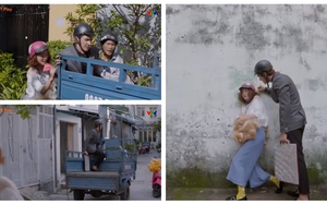 Xem 'Mối tình đầu của tôi' tập 18: sếp Nam Phong phải ra sân bay bằng... xe ba gác