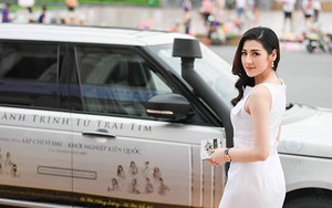 Á hậu Tú Anh tái xuất, khoe vóc dáng 'hút mắt' sau 4 tháng sinh con