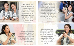 Hoa hậu Việt và những câu nói truyền cảm hứng và khát vọng vươn lên cho giới trẻ