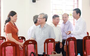 Thường trực Ban Bí thư Trần Quốc Vượng làm việc tại tỉnh Quảng Ninh