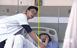 'Về nhà đi con' tập 39: Ông Sơn và Khải bắt gặp Thành ôm Huệ trên giường bệnh