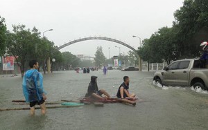 Nghệ An: 5.250 căn nhà bị ngập và một người chết do mưa lụt