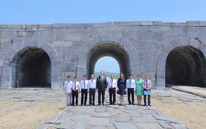 Khánh thành dự án tu sửa mái vòm và bảo tồn cổng thành phía Nam Thành Nhà Hồ