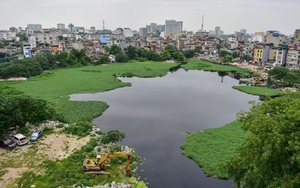 Hà Nội yêu cầu các ngành liên quan sớm hoàn thành dự án cải tạo hồ Linh Quang sau 16 năm cải tạo chưa xong