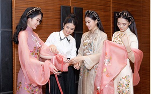 Ngọc Hân làm BST áo dài đặc biệt cho chung kết Hoa hậu Việt Nam 2020