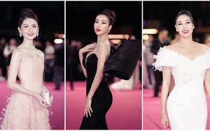 Dàn sao lộng lẫy trên thảm đỏ Chung kết Hoa hậu Việt Nam 2020