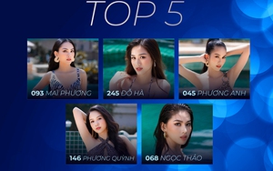 Xem lại phần thi ứng xử của Top 5 thí sinh Hoa hậu Việt Nam 2020