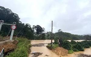 Dùng flycam tìm kiếm 2 nữ du khách bị lũ cuốn khi đi tour trải nghiệm