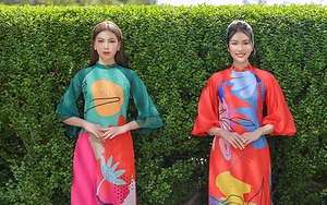 Á hậu Phương Anh, Ngọc Thảo gợi ý chọn trang phục áo dài Tết