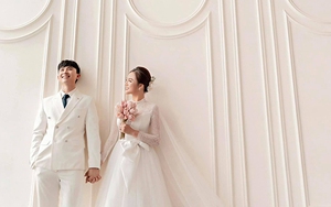 Thu Quỳnh khoe ảnh cưới đẹp say đắm của Thy và Huy 'Hương vị tình thân'