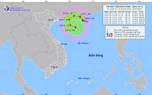 Bão số 3 khả năng dịch chuyển ngược ra ngoài nên ít ảnh hưởng trực tiếp đến nước ta