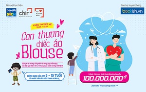 Thi viết - vẽ 'Con thương chiếc áo blouse' tri ân những chiến sĩ áo trắng