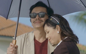 Nghệ sĩ Trung Anh - Chiều Xuân thoải mái đóng cảnh tình cảm trong 'Mặt nạ hạnh phúc'