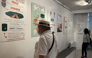 Triển lãm đồ họa về chất độc da cam/dioxin ở Việt Nam lần đầu diễn ra tại Pháp