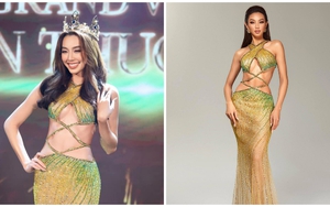 Sao Việt 'không ngủ', rần rần chúc mừng Miss Grand 2021 Thùy Tiên