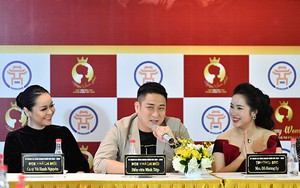 Diễn viên Minh Tiệp cùng dàn sao chấm 'Giọng ca vàng doanh nhân'