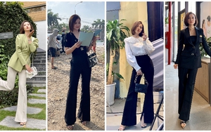 Phong cách thời trang bắt mắt của 'boss' Huyền Lizzie trong 'Thương ngày nắng về'