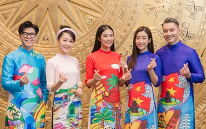 Ngọc Hân dành 2 tháng chuẩn bị 50 bộ áo dài để 'Đón Tết cùng VTV'