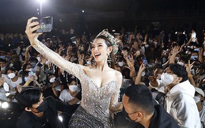 Được fan chào đón nồng nhiệt, Hoa hậu Thùy Tiên làm nhiều điều bất ngờ!