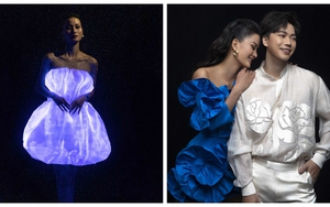 NTK Trần Hùng đem bộ sưu tập váy áo phát sáng đến London Fashion Week 2022