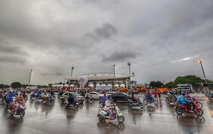 Ngày bế mạc SEA Games 31, các điểm phục vụ thi đấu đều có mưa rào và dông