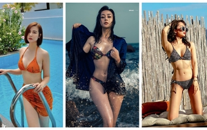 Mỹ nhân phim VTV diện bikini: Huyền Lizzie, Quỳnh Nga hay Phương Oanh là 'nữ hoàng'?