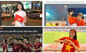 Sao Việt chúc mừng đội tuyển Việt Nam giành HCV SEA Games 31
